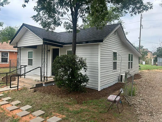 front/side of house
