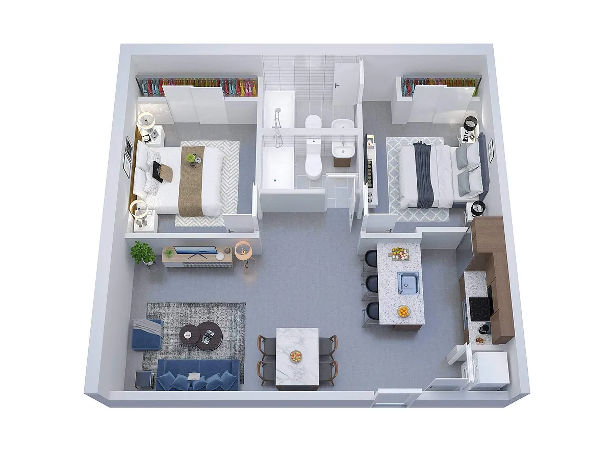 Floor plan 107