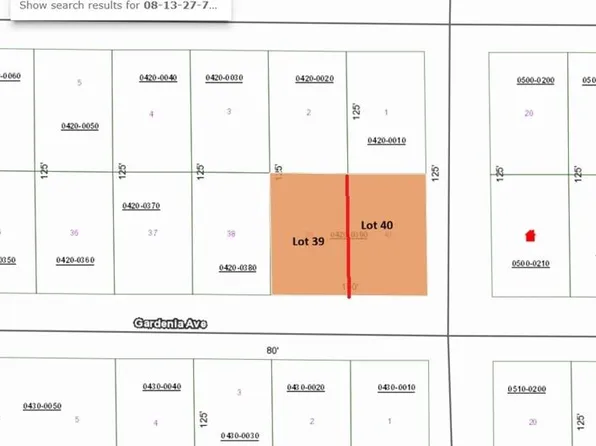 336 Gardenia Ave Lot 40, Georgetown, FL 32139