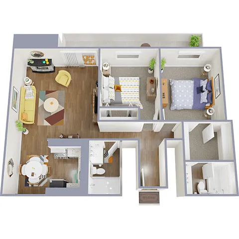 Floor plan B4
