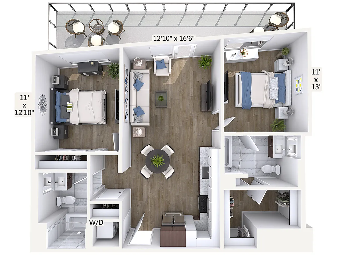 Floor plan B1-981-Sig