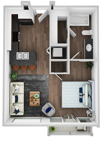 Floor plan S - Dobber