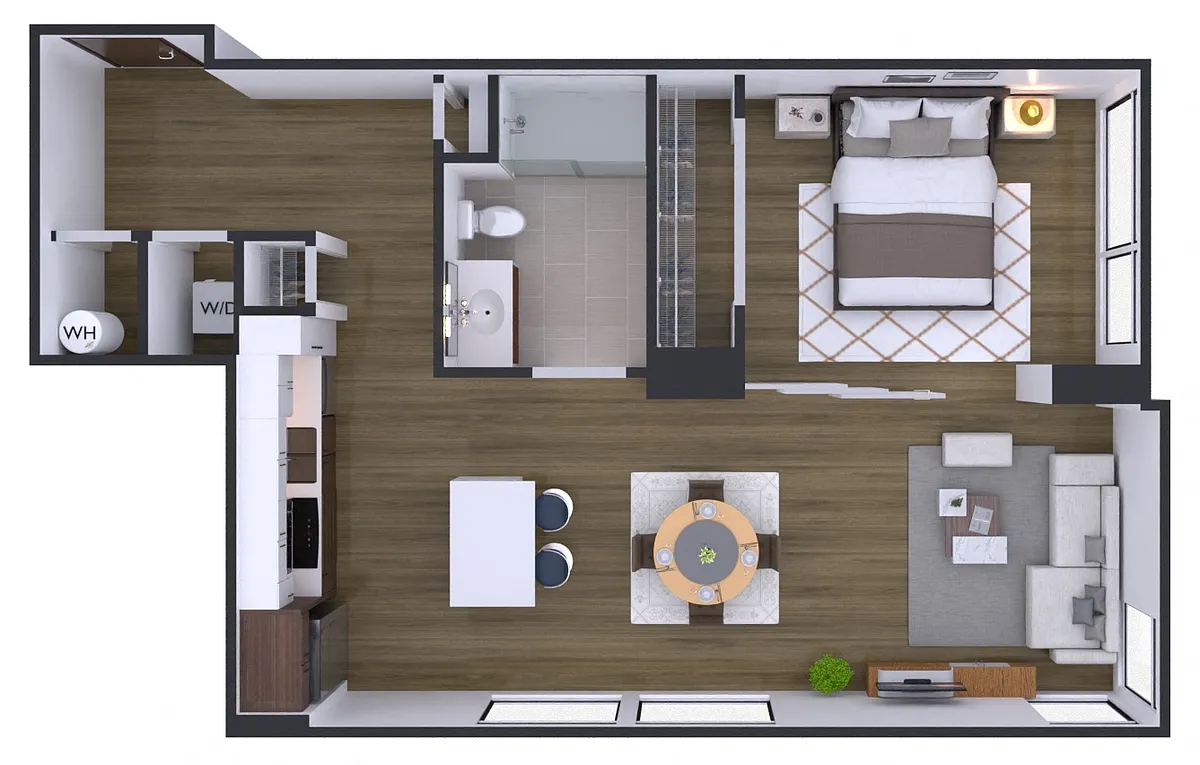 Floor plan 301-A13