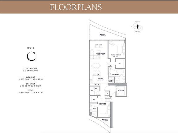 3rd image of 17070 Collins Ave #2203