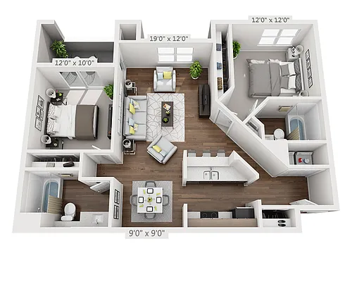 Floor plan Tahoe