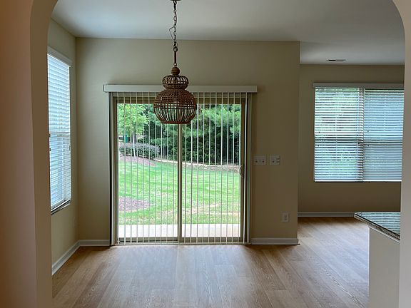 foyer, facing north toward great-room/dining
