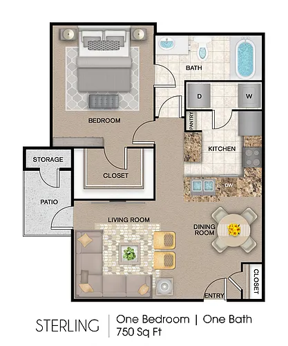 Floor plan Sterling