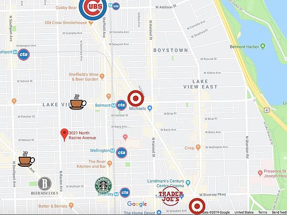 Ideal Location! Close to 4 CTA stations.