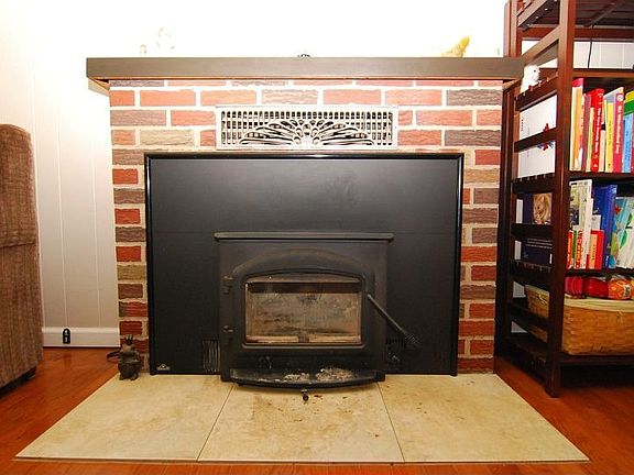 Fireplace with Insert