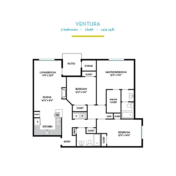 Floor plan Ventura