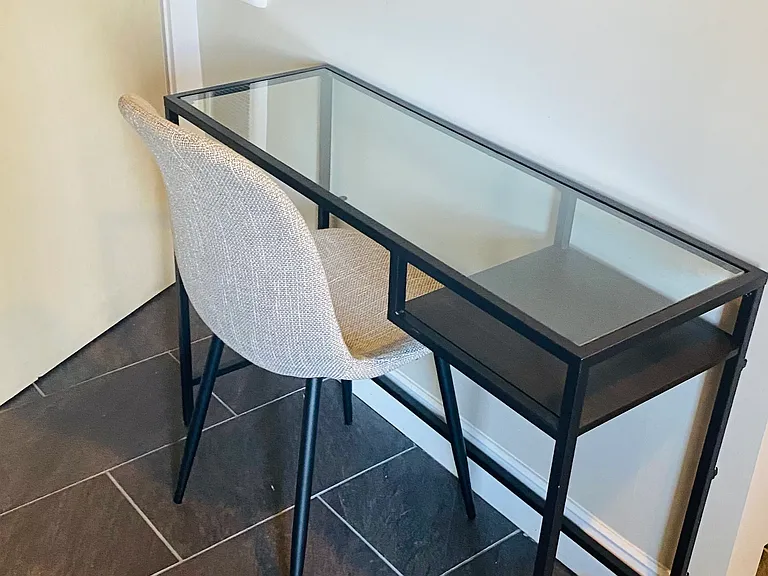 Small Desk in kitchen area