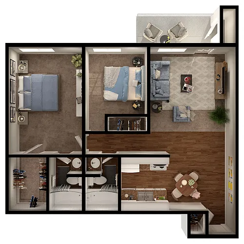 Floor plan B1