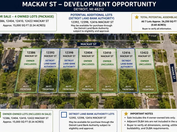 12386 Mackay St, Hamtramck, MI 48212