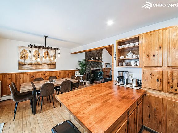 View of dinning room from kitchen