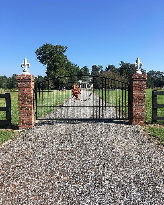 Brick Columns Gate Entrance