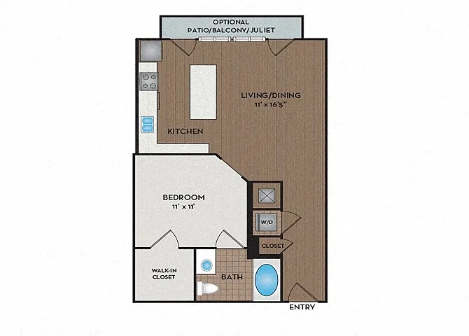 Floor plan Chambers