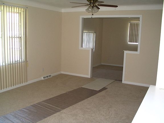 View into living room
