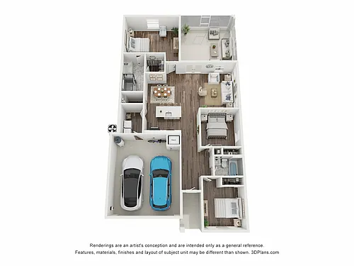 Floor plan C1 - Washington SFH