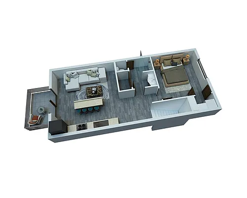 Floor plan Radiance Townhome