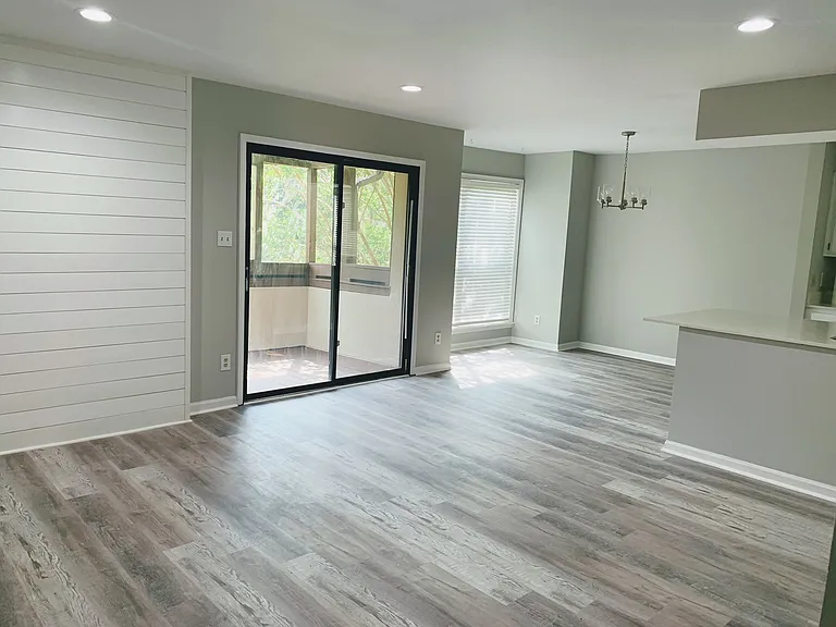 Spacious living area