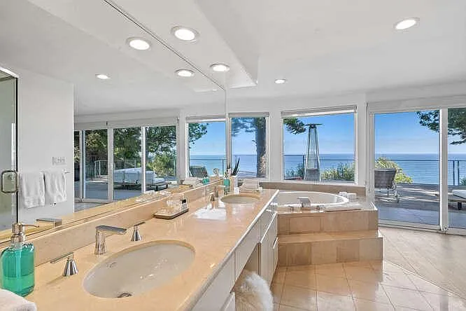 Start your day with serene ocean views and ample space.