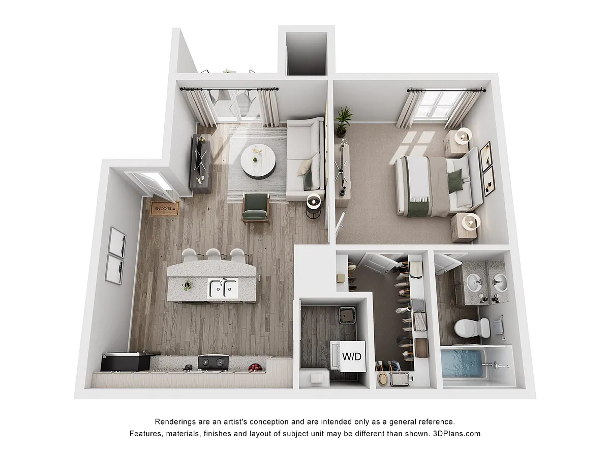 Floor plan A1A