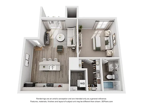 Floor plan A1A