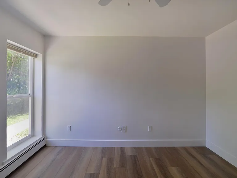 Baseboard water heat (included in rent)