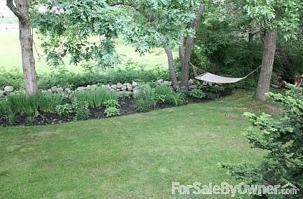 Private relaxing back yard