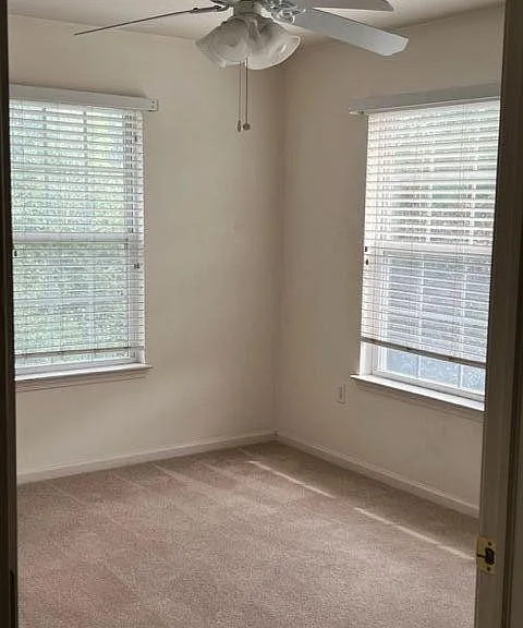 spacious bedroom