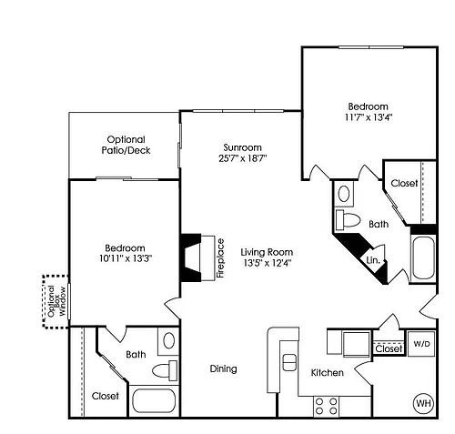 Floor plan B3