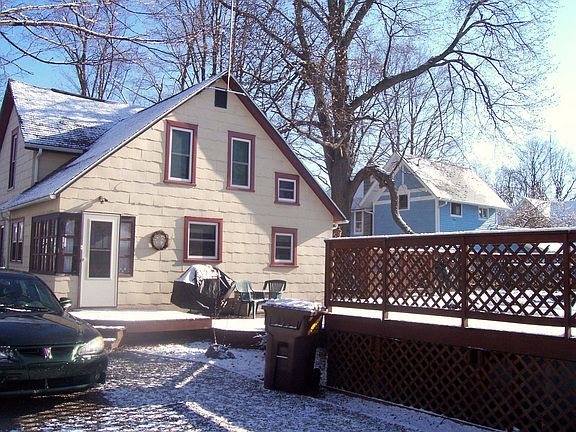 rear view from garage