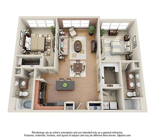 Floor plan Alabama (B2)