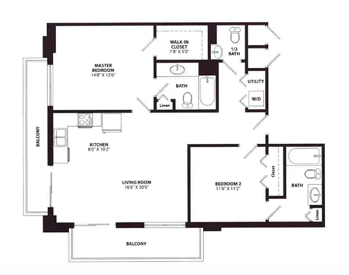 Floor plan B2