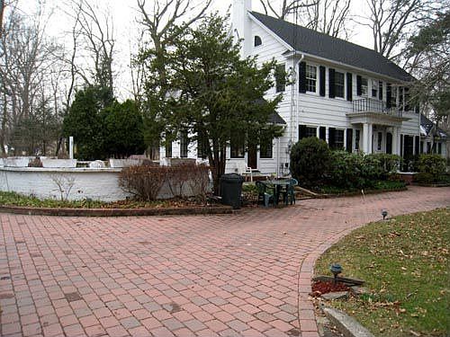 Custom wrap-around patio