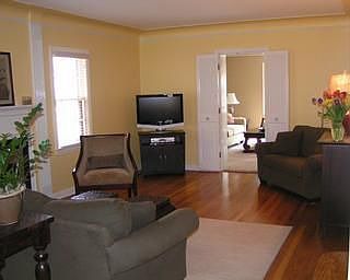 Tall Ceilings with Hardwood floors