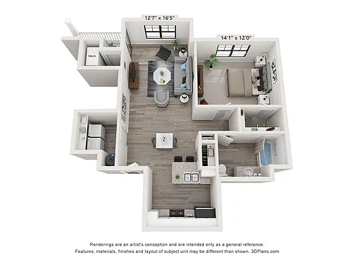 Floor plan G