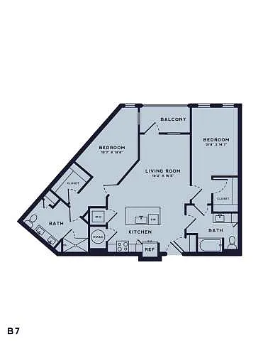 Floor plan B7
