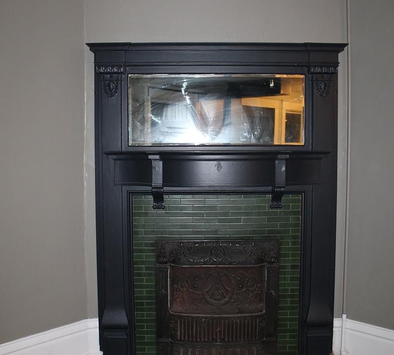 living room fire place