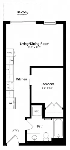 Floor plan U1