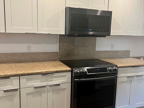 Samsung range and OTR microwave