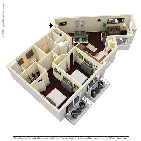 Floor plan B3