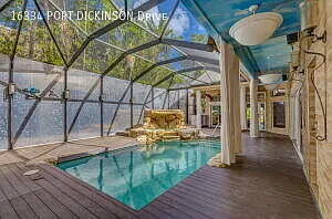 16334 Port Dickinson Drive Pool Waterfront — Photo 4