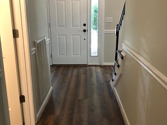 Foyer and half bath.