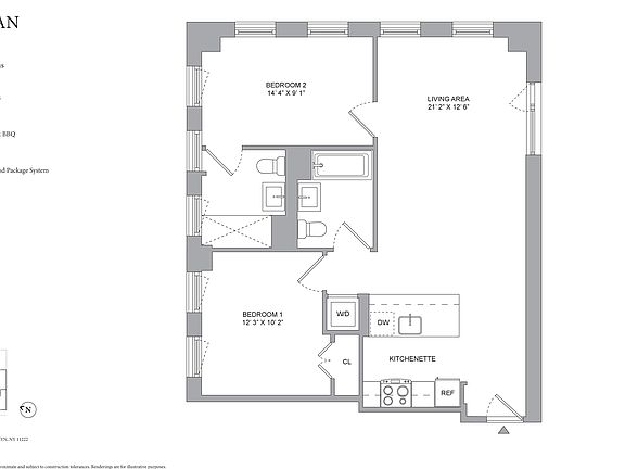 2nd image of 170 Freeman St #610