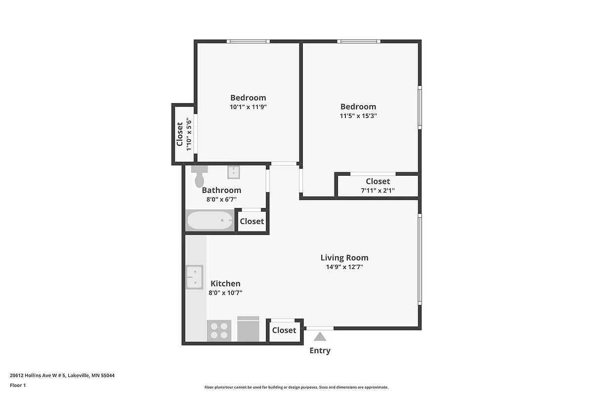 Floor plan 2BR