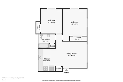 Floor plan 2BR