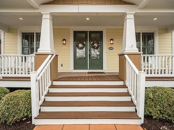 Grand Staircase showcases the double Front Door!