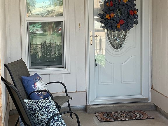 Inviting front porch