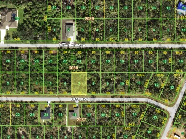 14314 RICE AVENUE LOT 7, PORT CHARLOTTE, FL 33953